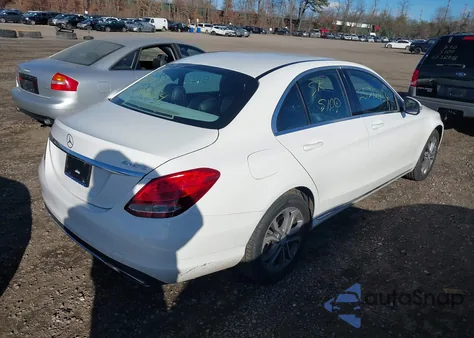 2016 Mercedes-Benz C 300 4Matic from USA, damaged, VIN 55SWF4KB2GU111948